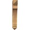 Ekena Millwork Imperial Arts & Crafts Rough Sawn Bracket, Western Red Cedar, 4"W x 18"D x 26"H BKT04X18X26IMP03RWR - alternate 4
